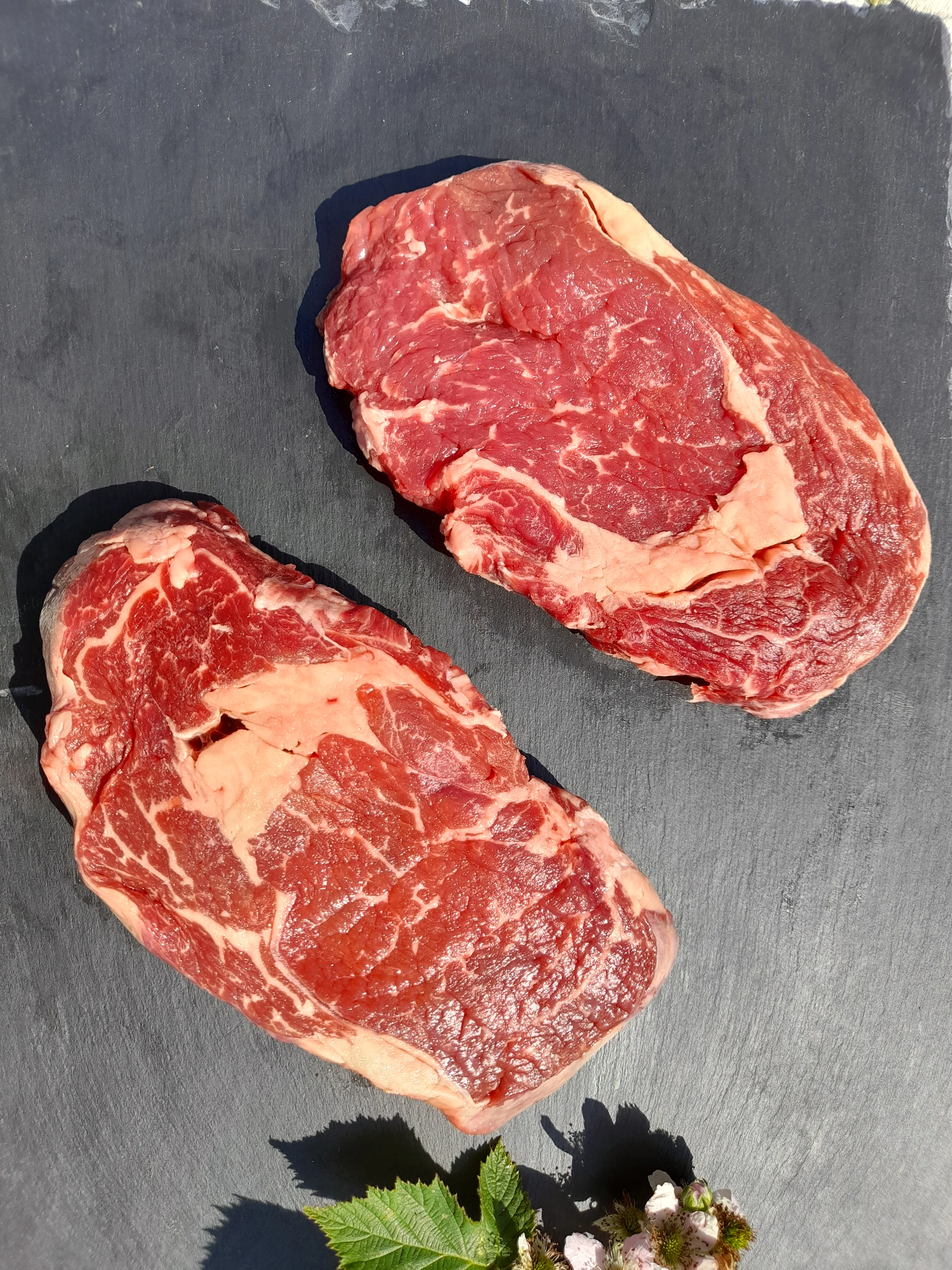 2 Rib Eye Steaks - EX-DAIRY